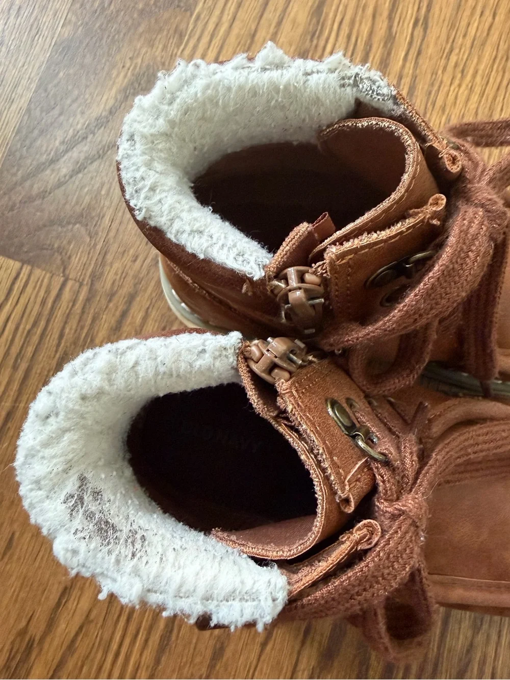 Old Navy Hiker Boot in Cognac, toddler size 10